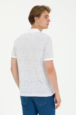 Мужская темно-синяя футболка с воротником-поло - U.s. polo assn фото 19