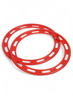 Кольцеброс уличный, 3 стойки, 6 колец, цвет МИКС - Simaland фото 10