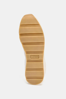 SPLIT SUEDE RUNNING TRAINERS - Zara фото 17