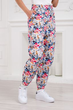 Брюки женские из футера Забава цветная палитра - Амадэль фото 6