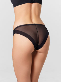 Цена за 2 штуки! Трусы женские бесшовные в черном цвете черный 412739 - Mark formelle фото 4