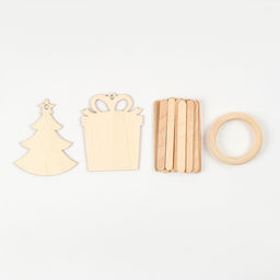 УЦЕНКА Новогодний подарок Поделки, набор для творчества, 35 поделок