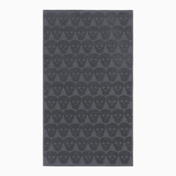 Полотенце махровое Love Life Sculls 30*50 см, темно-серый, 100% хл, 450 гр/м2 - Lovelife фото 3