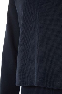 Trendyolmilla Lacivert Waffle Kumas Orme Pijama Tak?m? THMAW23PT00021  фото 8