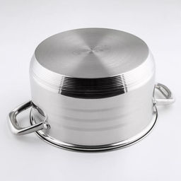 Кастрюля Катунь «Элис», 5.5 л, d=24 см, капсульное дно, индукция, нержавеющая сталь, AISI - 201