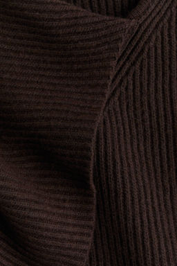 Jersey en punto de canal? con cuello bufanda - H&m фото 3