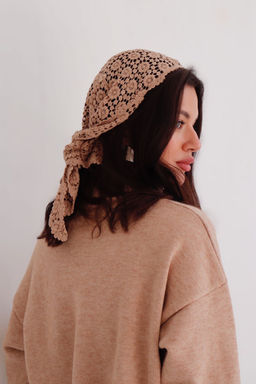 Martichelli Косынка бежевая  фото 5