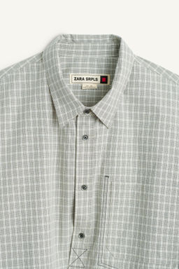 CHCKD SHRT - Zara фото 7