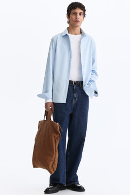 Camisa en tejido el?stico multidirecci?n Slim Fit - H&m фото 8