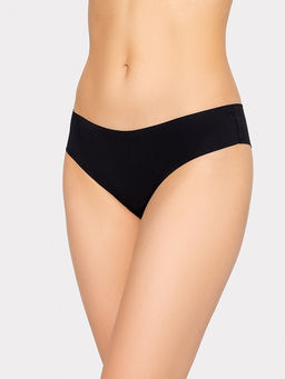 Цена за 2 штуки! Трусы женские бесшовные в черном цвете