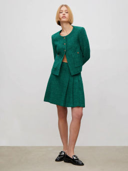 Жакет прямого кроя ML737/malachite - Emka фото 2