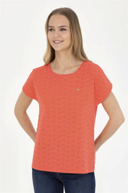 Женская футболка с цветком граната