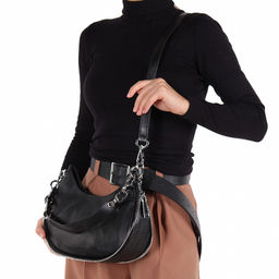Сумка 1470-1 black Polina&Eiterou