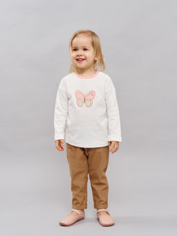 Брюки из джинскота Миндаль 0+ - Bungly фото 5