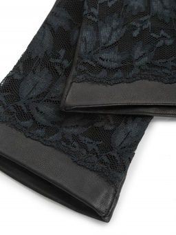 Перчатки женские б/п 00388 black - Eleganzza фото 4