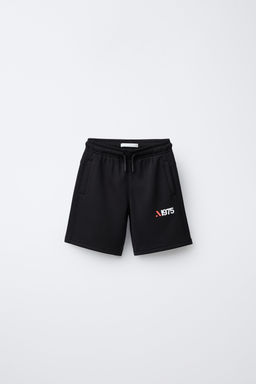 BERMUDA SPORTY CON MODAL / Negro