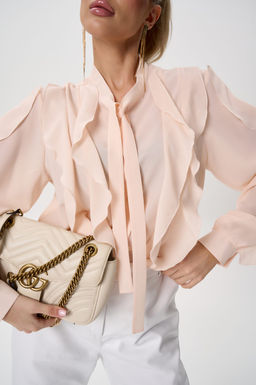 Рубашка Кристл (персиковый)