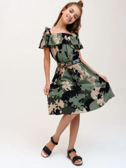 PlayToday / Сарафан текстильный для девочек  фото 3