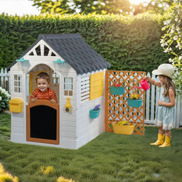 Домик игровой DOLU Garden Play house
