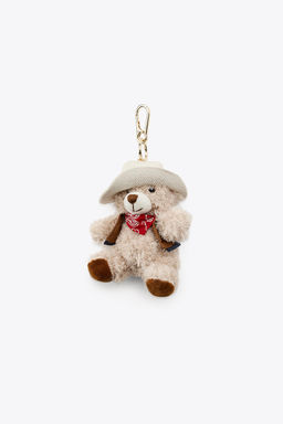 COWBOY BEAR CHARM KEY RING - Zara фото 3