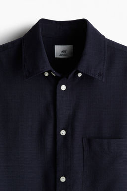 Camisa texturizada Regular Fit - H&m фото 7