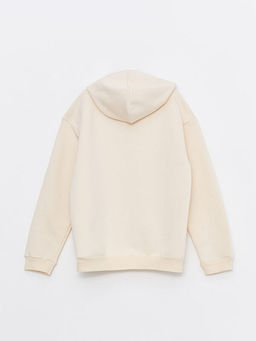 Kap??onlu Minnie Mouse Bask?l? Uzun Kollu K?z ?ocuk Sweatshirt - Waikiki фото 2