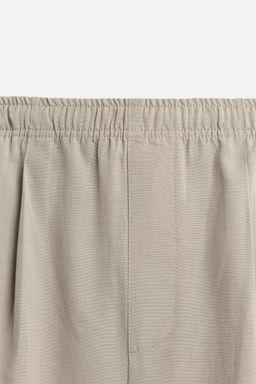 REGULAR FIT JOGGER WAIST TROUSERS - Zara фото 8