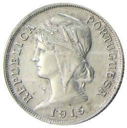 10 сентаво 1915 года Португалия