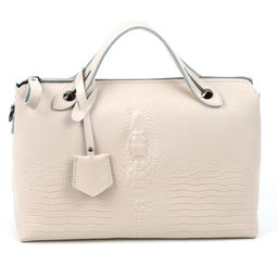 Женская кожаная сумка с ручками под крокодила 0169-15 - Cidirro фото 2