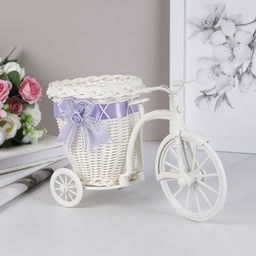 Корзина декоративная Велосипед / BU036-2 /уп 96/ - Галеонтрейд фото 9