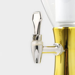 Башня пивная Gold, колба с подсветкой, 3 л, пластик, золотистая - Simaland фото 3