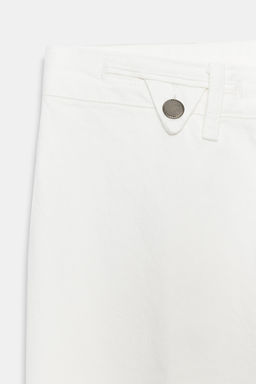 JEANS ZW COLLECTION FLARE TIRO ALTO / Blanco - Zara фото 8