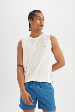 Короткие шорты для плавания на сетчатой подкладке - Defacto фото 3