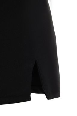 Trendyolmilla Siyah Ask?l? Dokuma K?sa S?k Abiye Elbise TPRSS21EL0093 фото 7