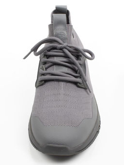 03-1000-4 GREY Кроссовки-носки мужские Снокеры (эластичный текстиль) - Фабричный китай фото 7