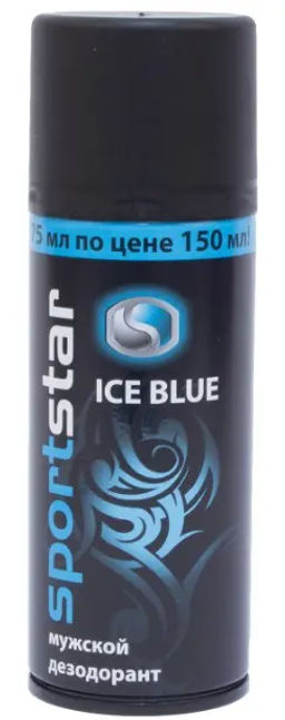 Sport Star дезодорант мужской Ice Blue (175 мл). 12 АКЦИЯ !!!