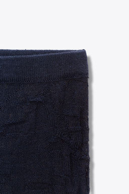 FINE KNIT WRINKLED-EFFECT TROUSERS - Zara фото 18