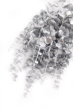 Кустик декоративный 40 см (SF-7339) серебро №6 - Больше подарков фото 2