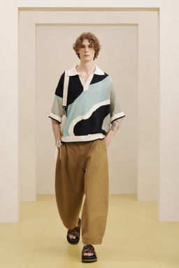 CRPPD BLLN PNT / Beige