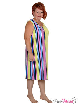 Халат Модель №1336 размеры 44-84 - Plusmoda фото 3