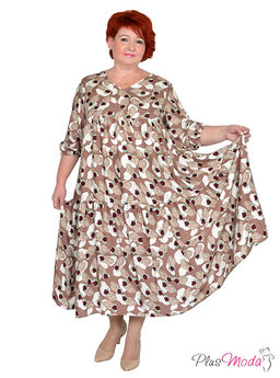 Платье Модель №1529 размеры 44-84 - Plusmoda фото 7