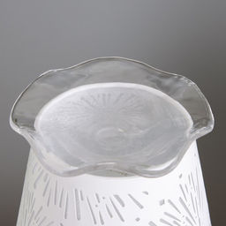 Аромалампа RISALUX «Салют», с подсветкой, Е27, 40 Вт, RGB, 13×13×30 см, белая