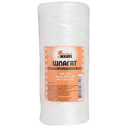 Цена за 2 шт. Шпагат полипропиленовый в т/у 1200тэкс, длина 200м (082278)