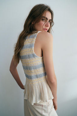 PATCHWORK PRINT PANEL DRESS - Zara фото 11