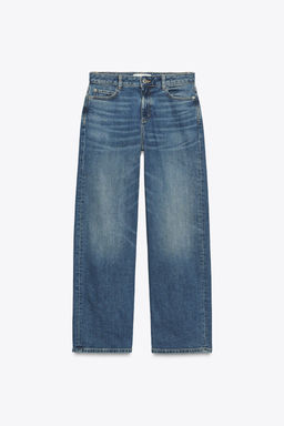 JEANS Z1975 STRAIGHT LOOSE MID-WAIST - Zara фото 8