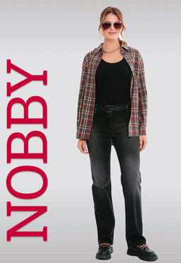 Nobby, Джинсы, W 300 905 (черный)  фото 7