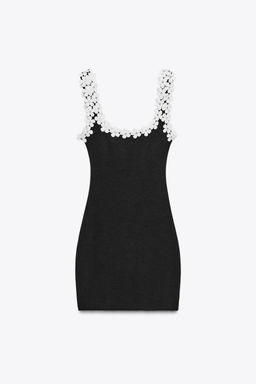 FLORAL HARDWARE STRETCH DRESS - Zara фото 6