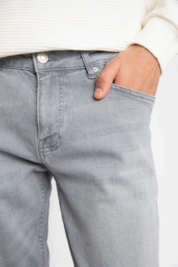 Pedro Slim Fit Джинсовые брюки узкого кроя с нормальной талией и узкими штанинами - Defacto фото 5