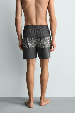 BA?ADOR LARGO ESTAMPADO FLORAL / Marino - Zara фото 3