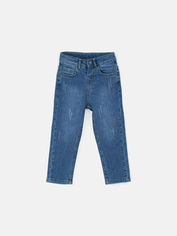 Джинсы прямые Синие